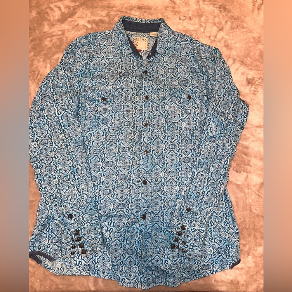 Roper western button up